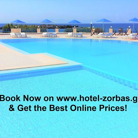 Zorbas Beach Village Hotel Stavrós Exteriör bild