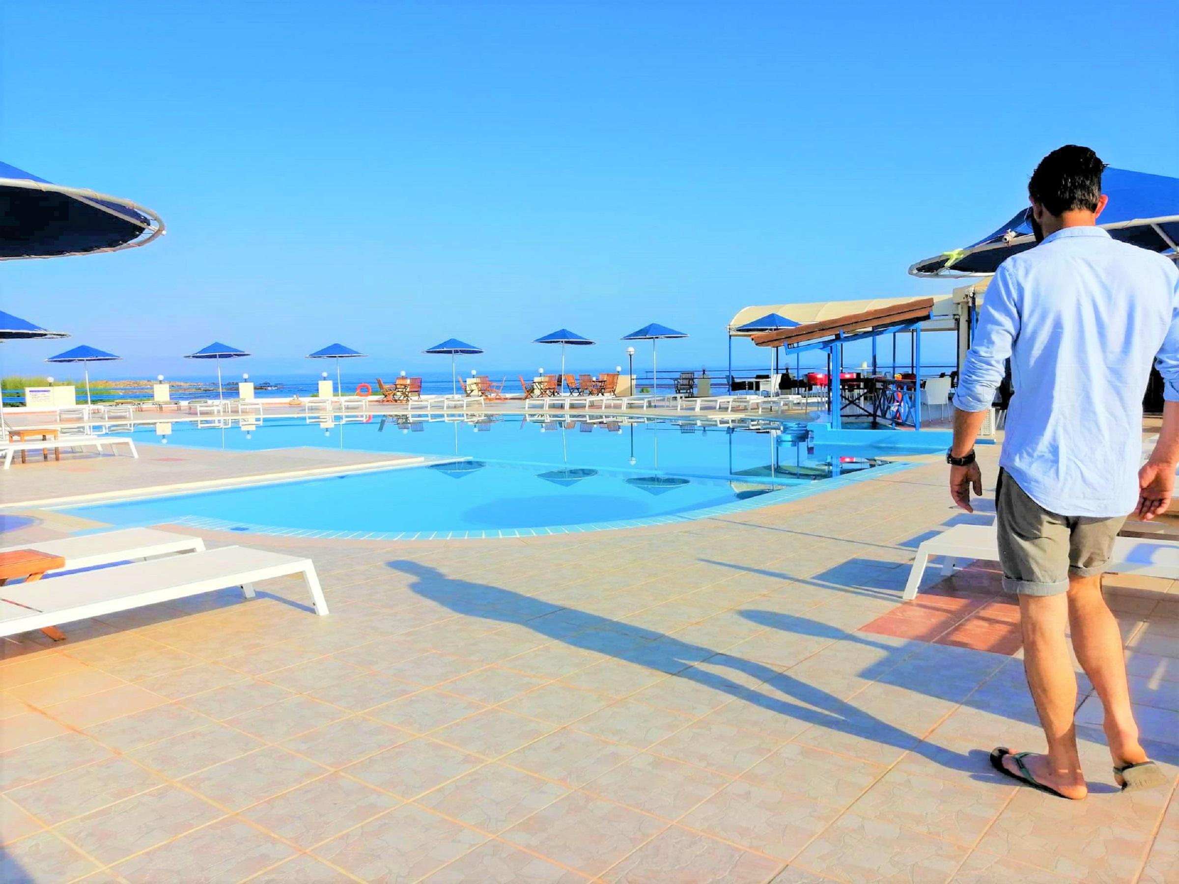 Zorbas Beach Village Hotel Stavrós Exteriör bild