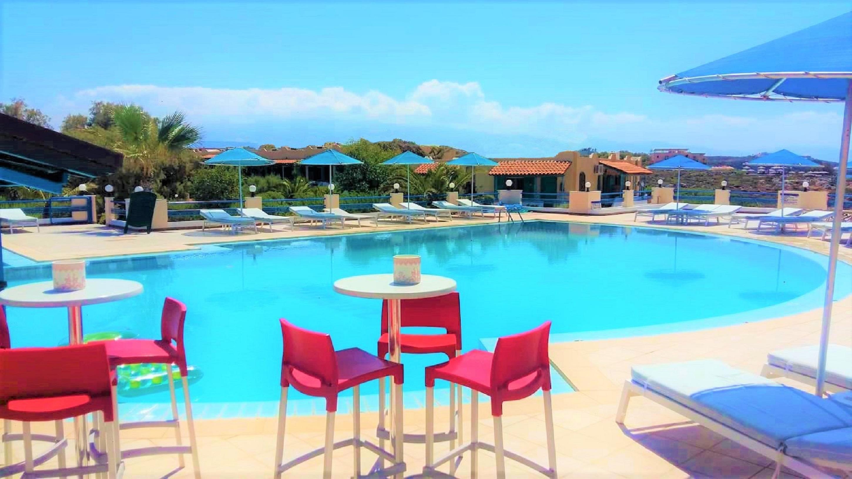 Zorbas Beach Village Hotel Stavrós Exteriör bild