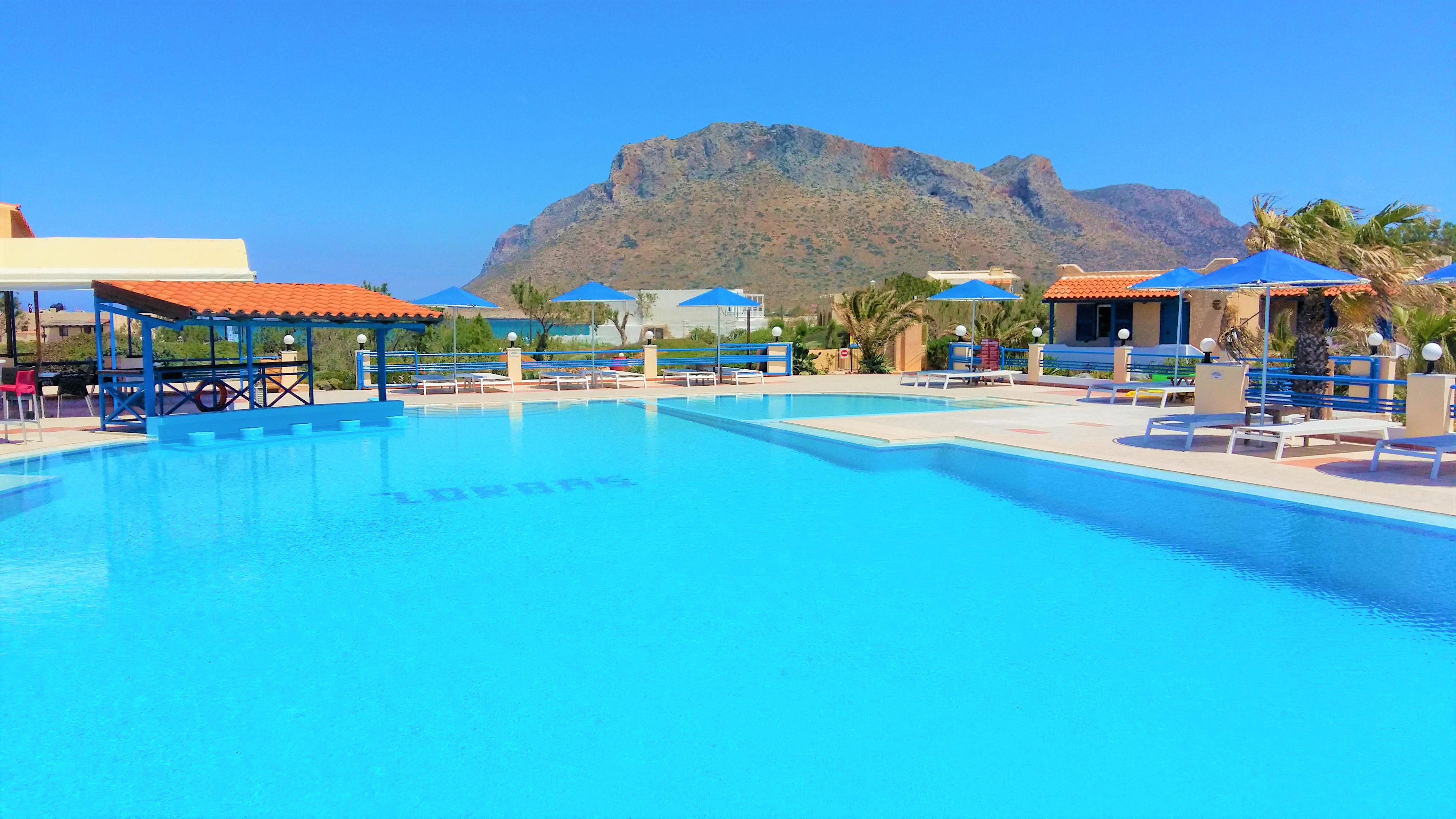 Zorbas Beach Village Hotel Stavrós Exteriör bild