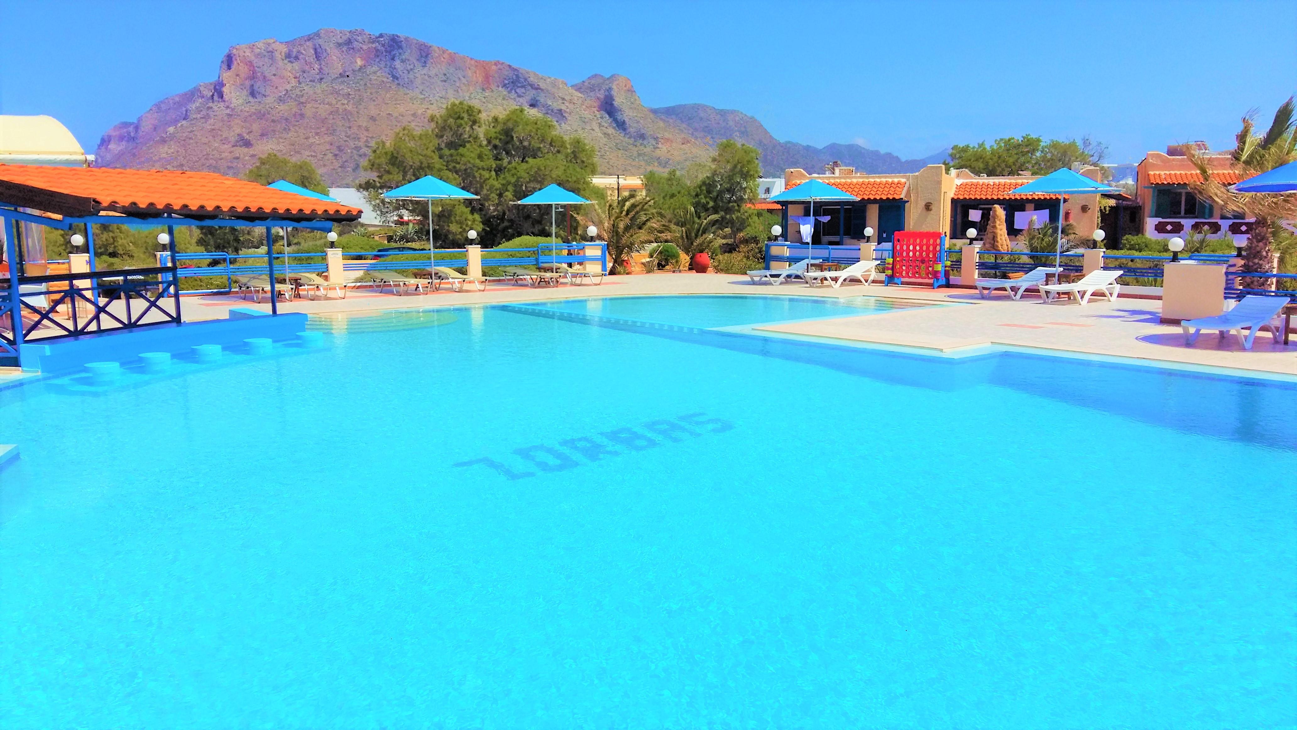 Zorbas Beach Village Hotel Stavrós Exteriör bild